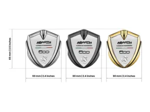 Fiat Abarth Badge Self Adhesive Limited Style Stylish Edge